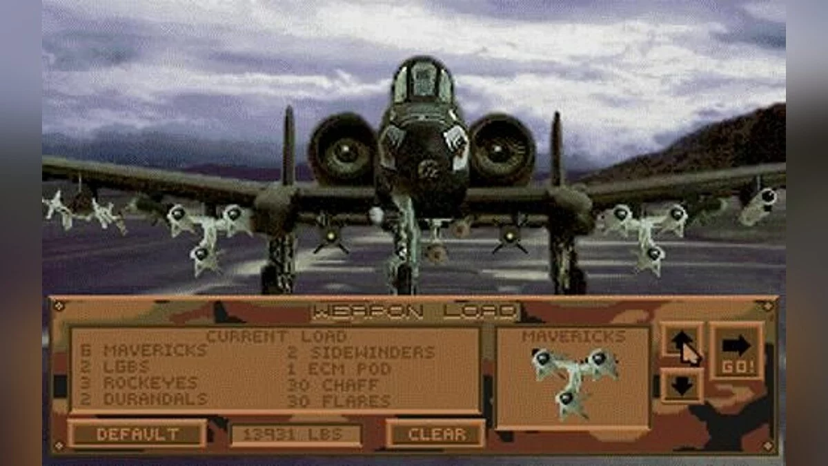 Скриншот из игры A-10 Tank Killer - 6