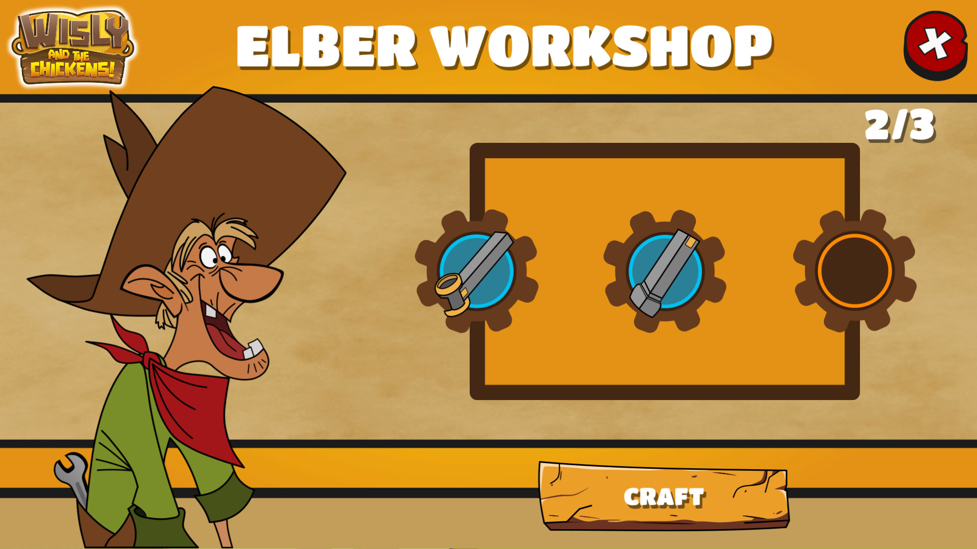 Скриншот из игры Wisly and the Chickens! - 12