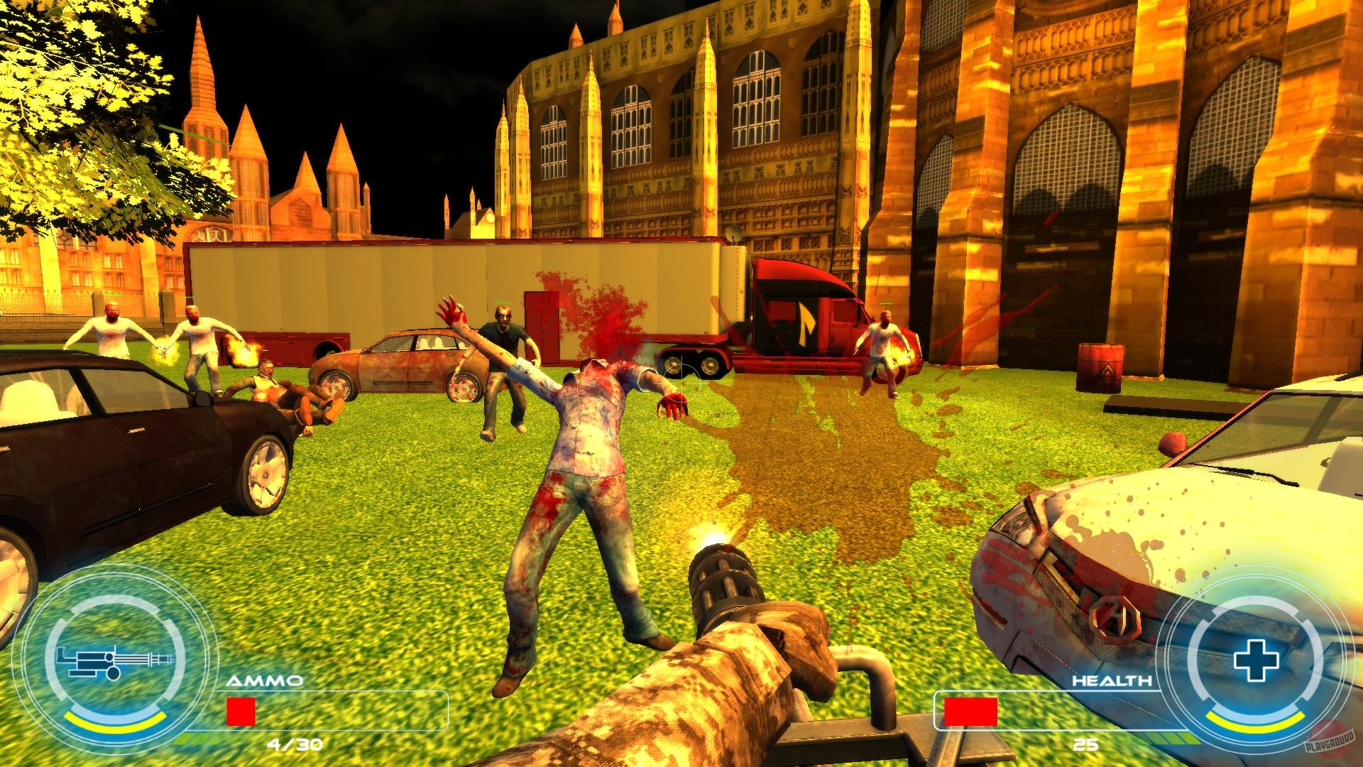 Скриншот из игры Deadly Walkers - 2