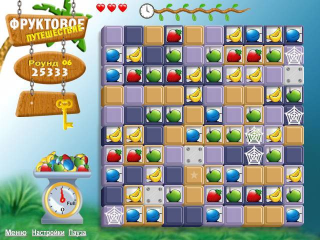 Скриншот из игры Фруктовое Путешествие - 2