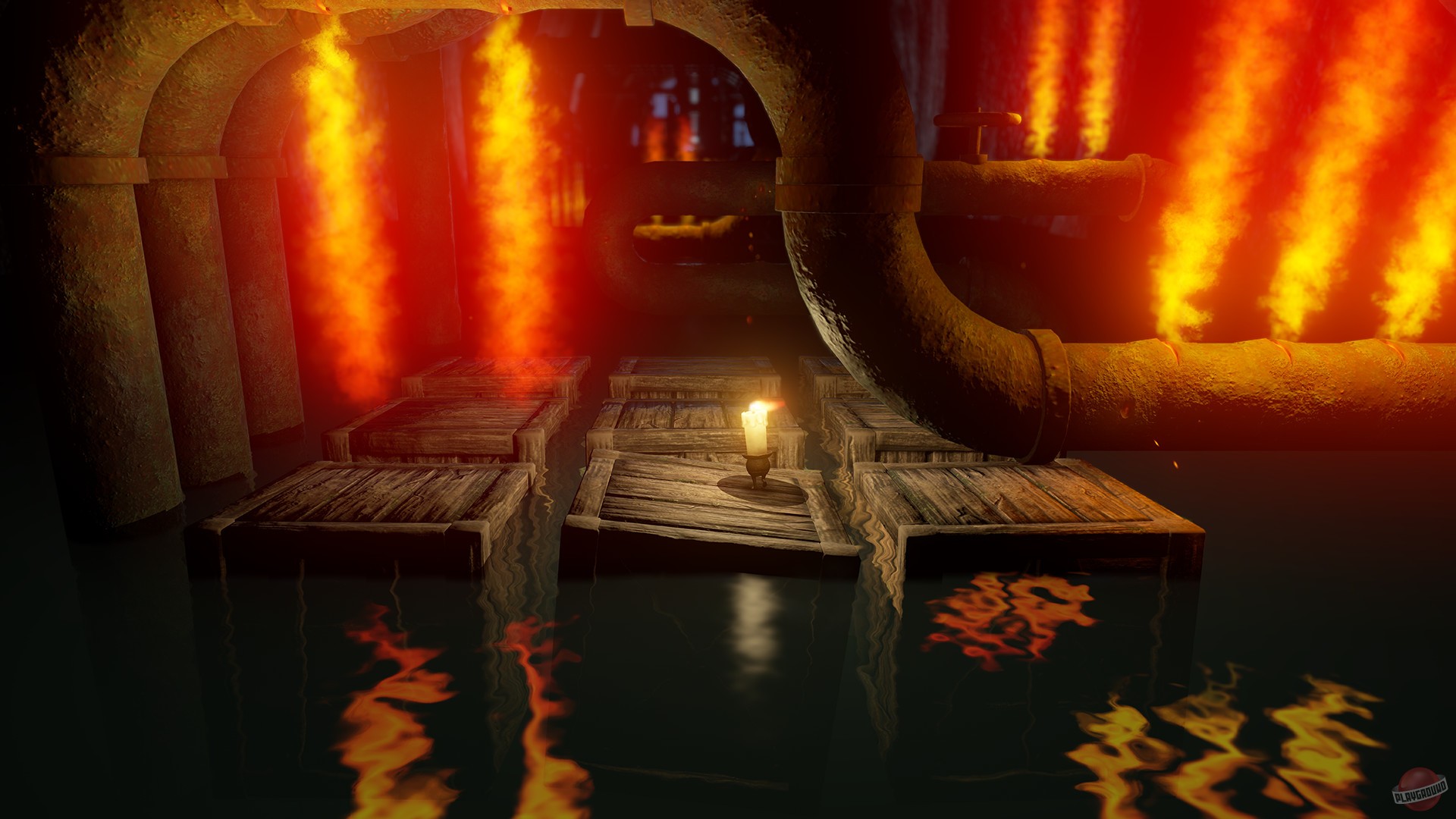 Скриншот из игры Candleman - 1