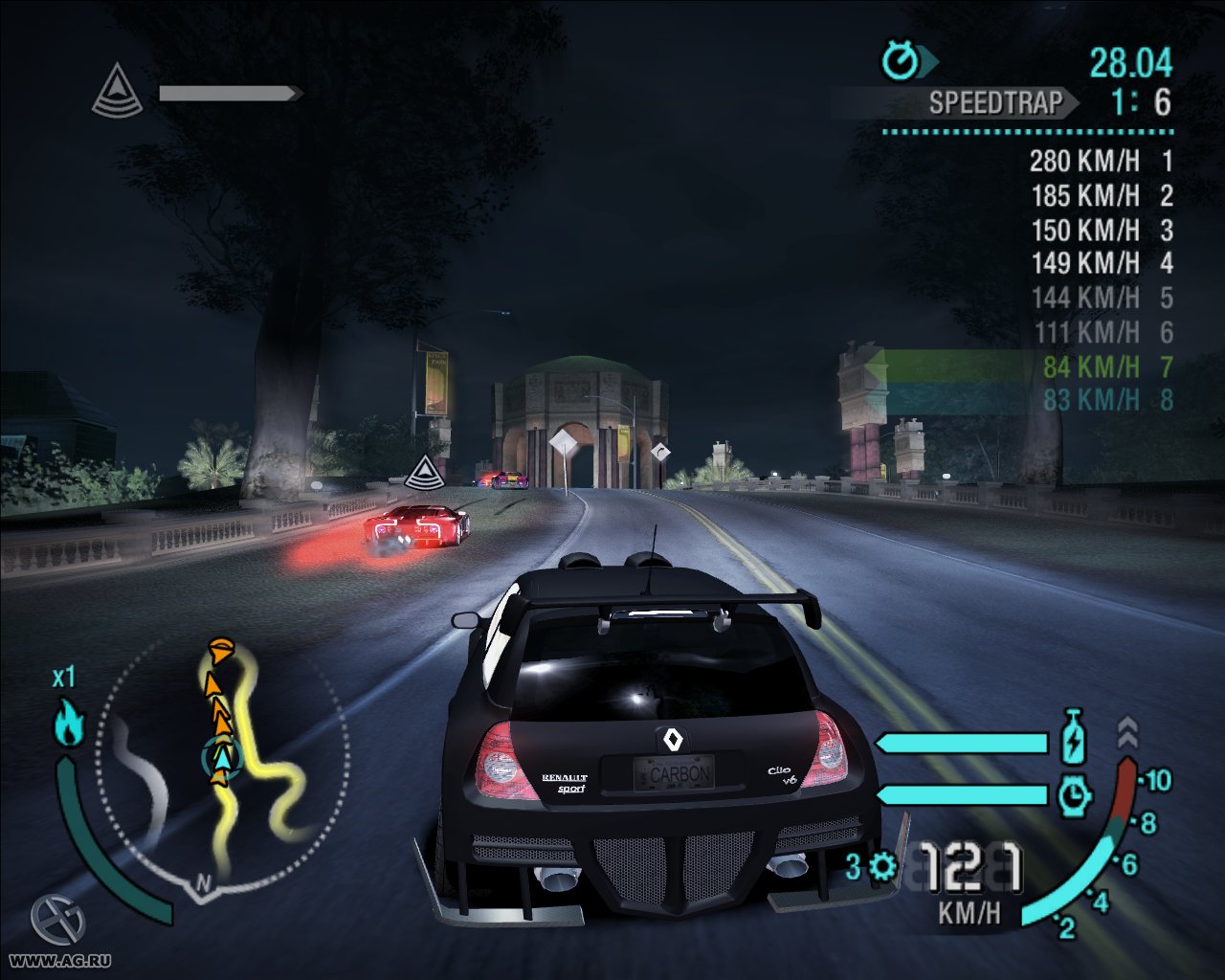 Скриншот из игры Need for Speed Carbon - 22