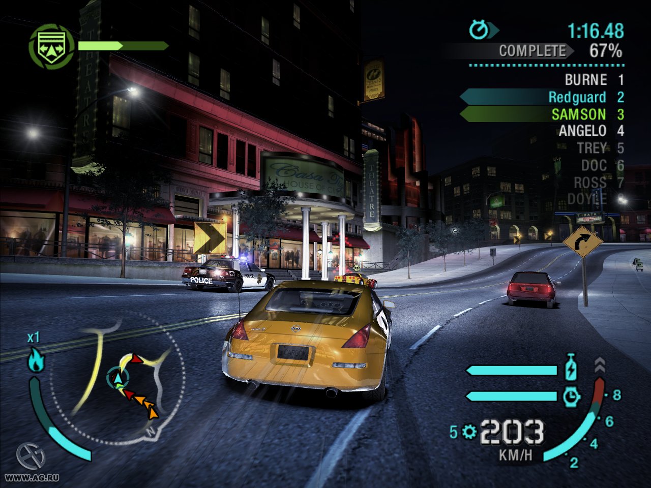 Скриншот из игры Need for Speed Carbon - 182
