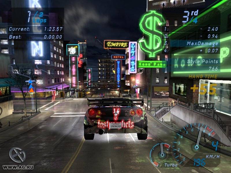 Скриншот из игры Need for Speed: Underground - 86