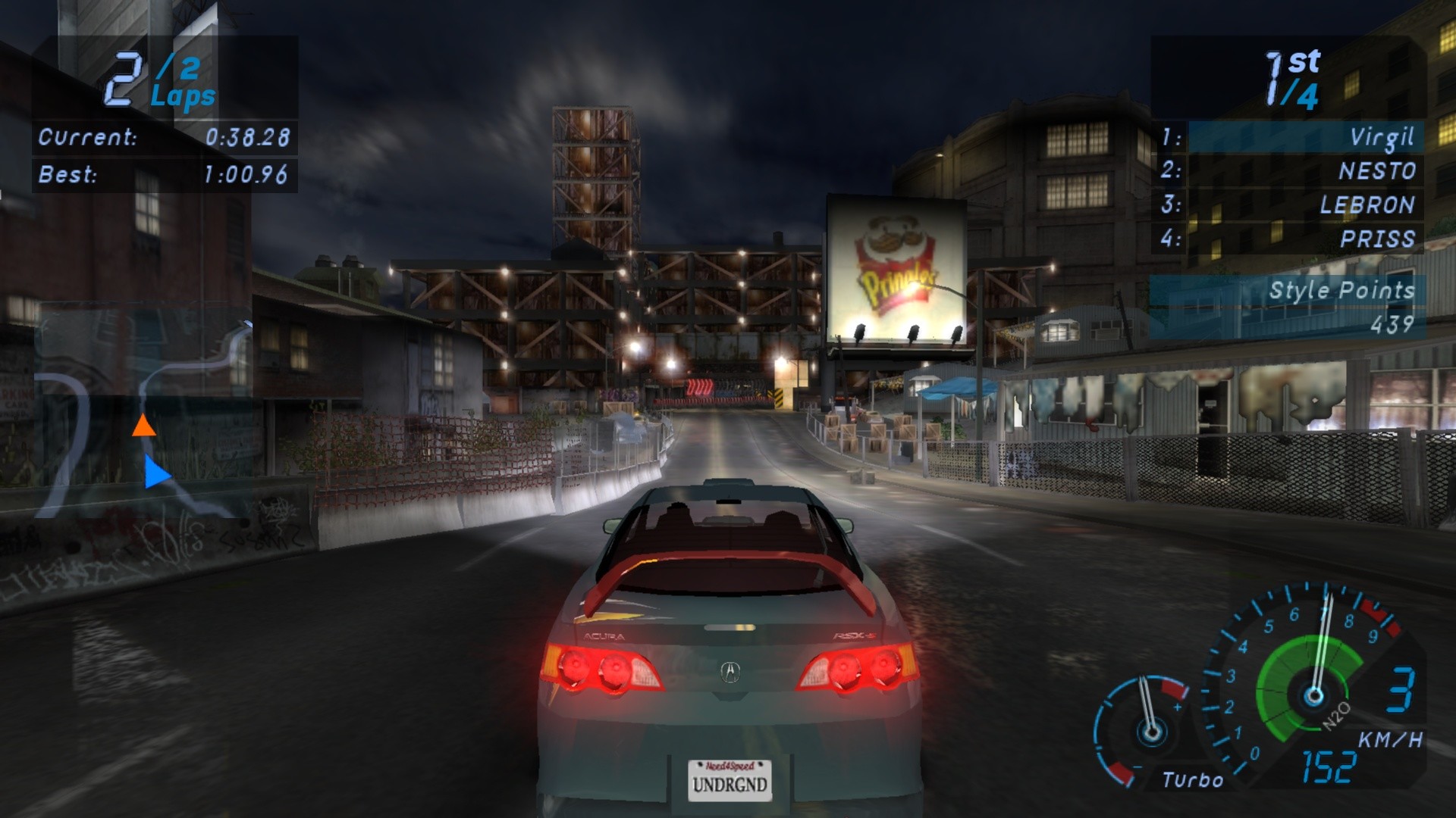 Скриншот из игры Need for Speed: Underground - 17