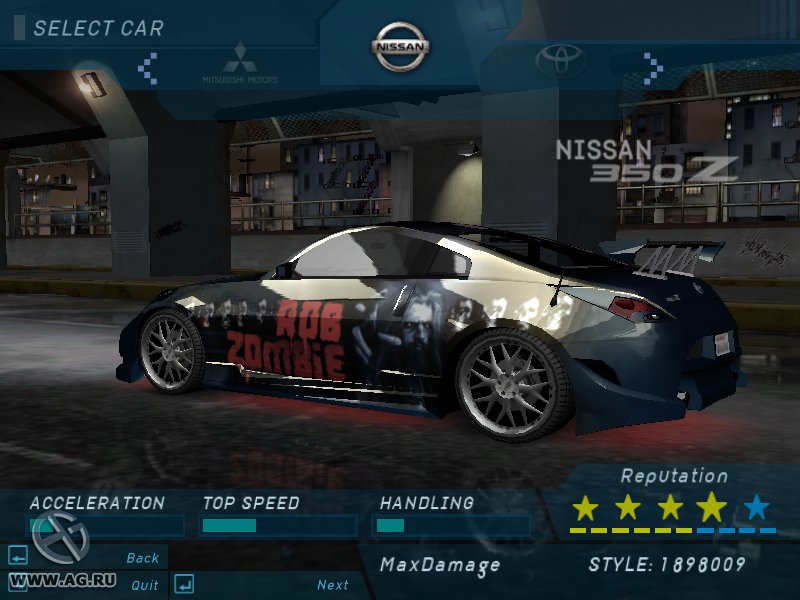 Скриншот из игры Need for Speed: Underground - 110