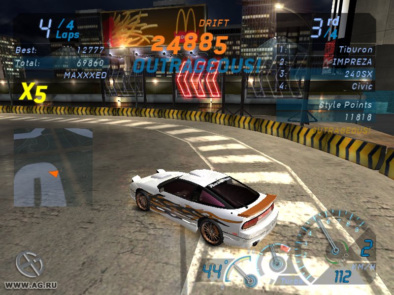 Скриншот из игры Need for Speed: Underground - 109