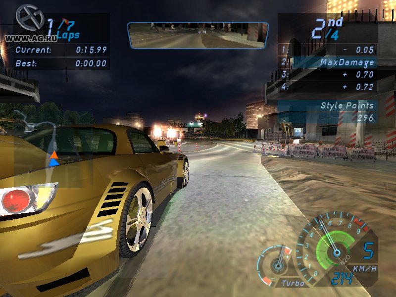 Скриншот из игры Need for Speed: Underground - 136