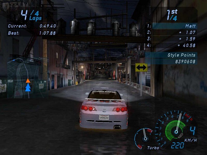 Скриншот из игры Need for Speed: Underground - 77
