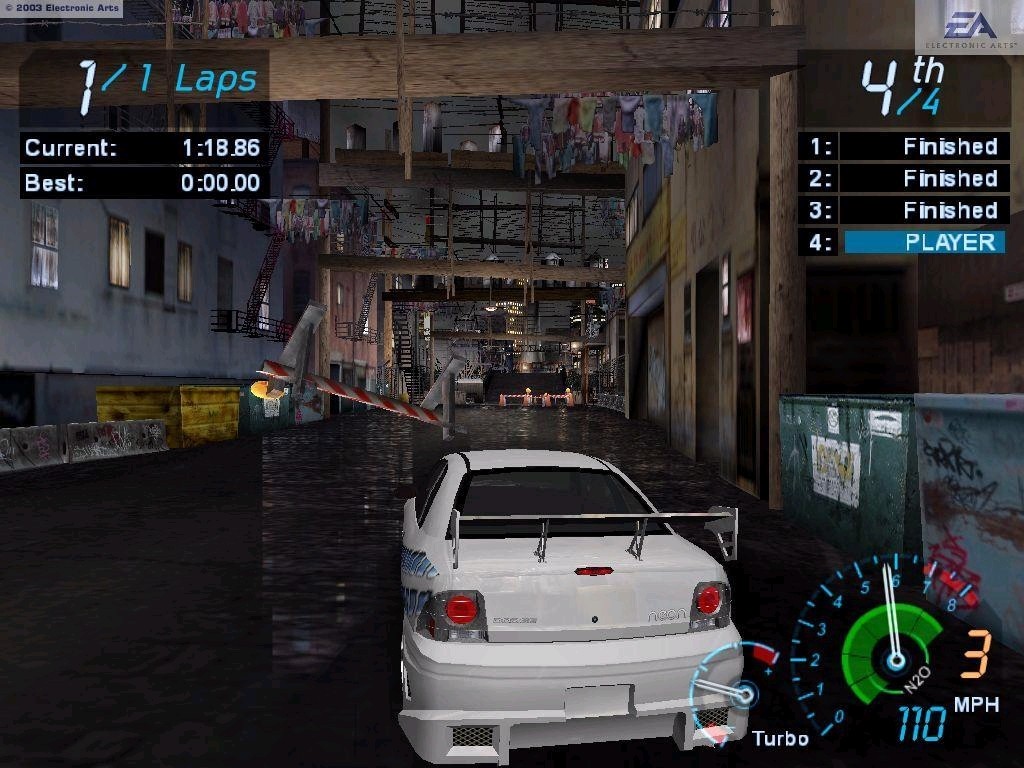 Скриншот из игры Need for Speed: Underground - 54