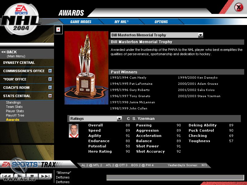 Скриншот из игры NHL 2004 - 23