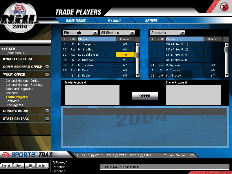Скриншот из игры NHL 2004 - 49