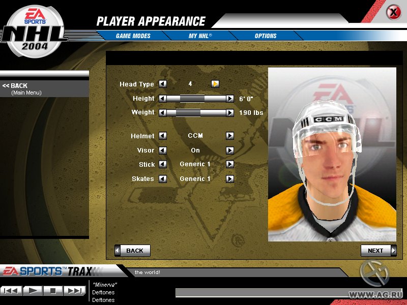Скриншот из игры NHL 2004 - 39