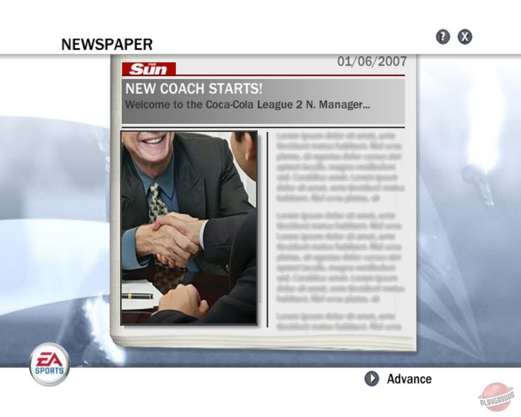 Скриншот из игры FIFA 08 - 11