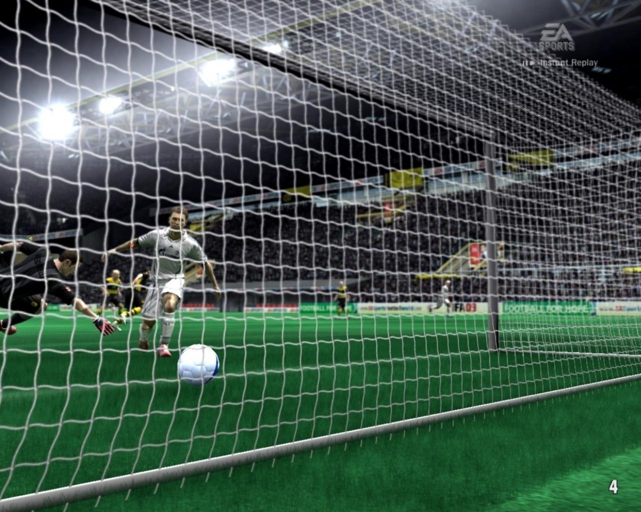 Скриншот из игры FIFA 09 - 62