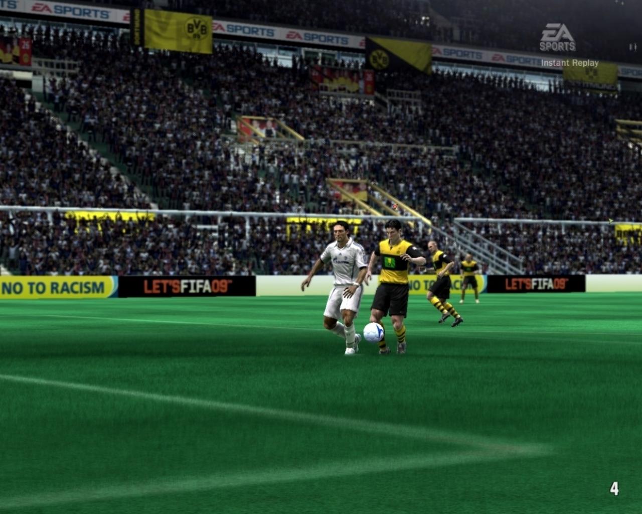 Скриншот из игры FIFA 09 - 100