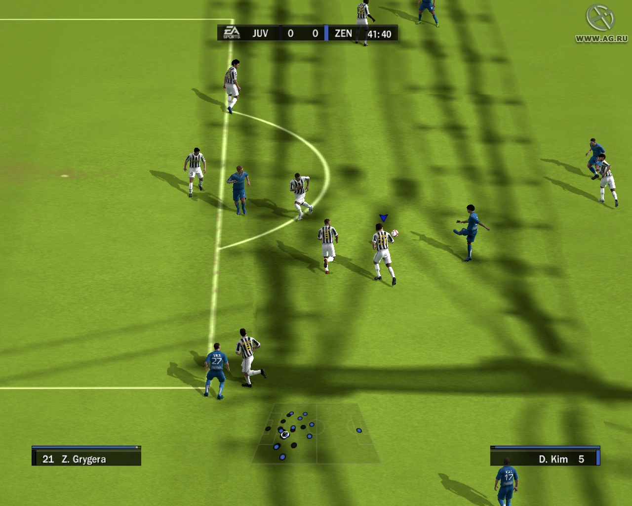 Скриншот из игры FIFA 10 - 130