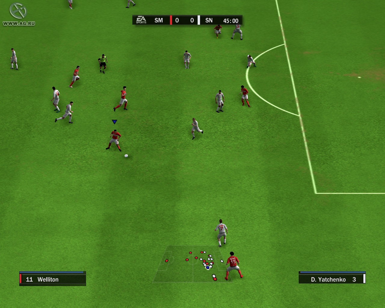 Скриншот из игры FIFA 10 - 67