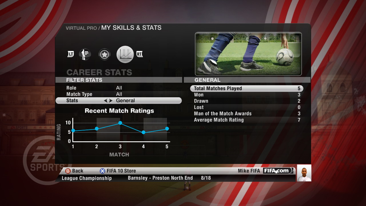 Скриншот из игры FIFA 10 - 90