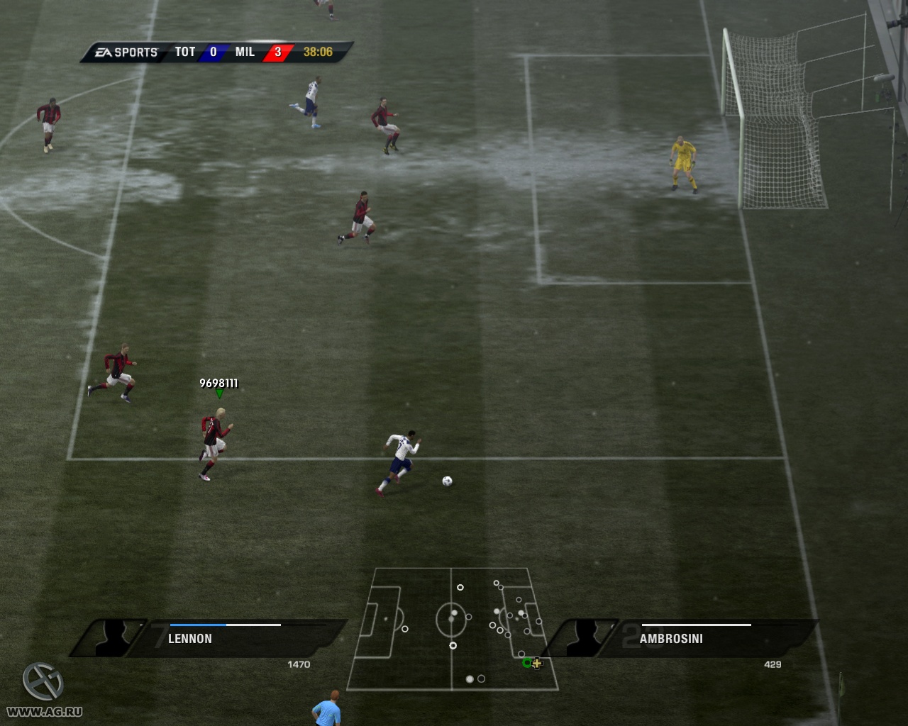 Скриншот из игры FIFA 11 - 166