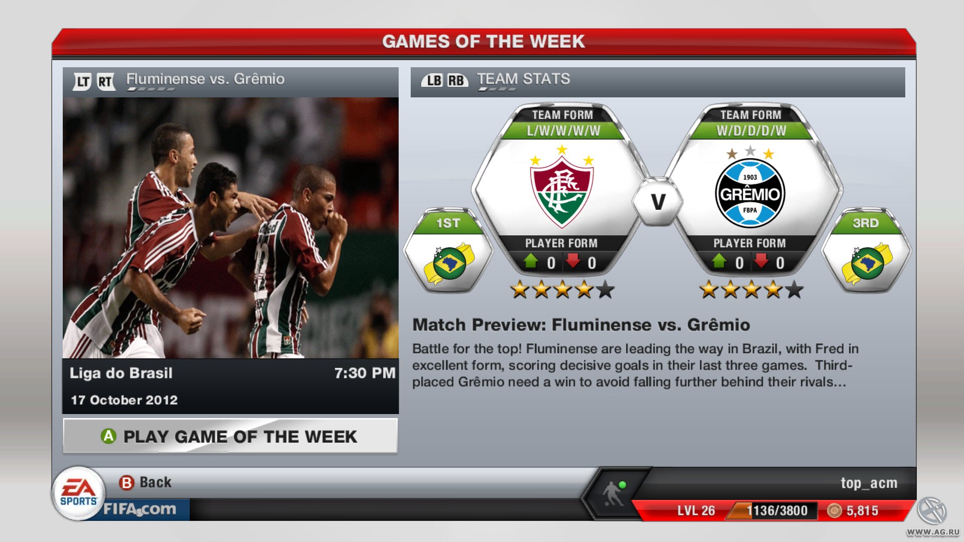 Скриншот из игры FIFA 13 - 159