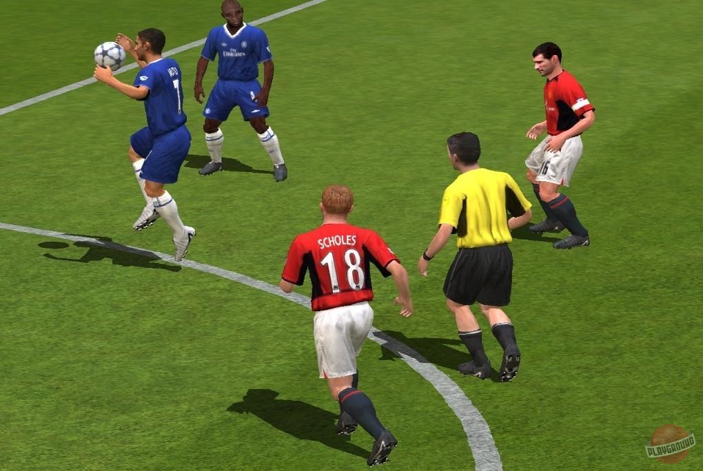 Скриншот из игры FIFA 2005 - 12