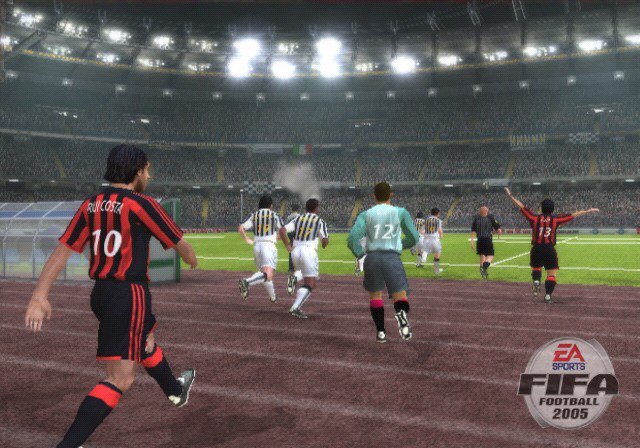 Скриншот из игры FIFA 2005 - 23