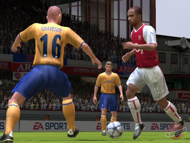 Скриншот из игры FIFA 2005 - 6