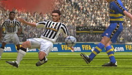 Скриншот из игры FIFA 2005 - 4