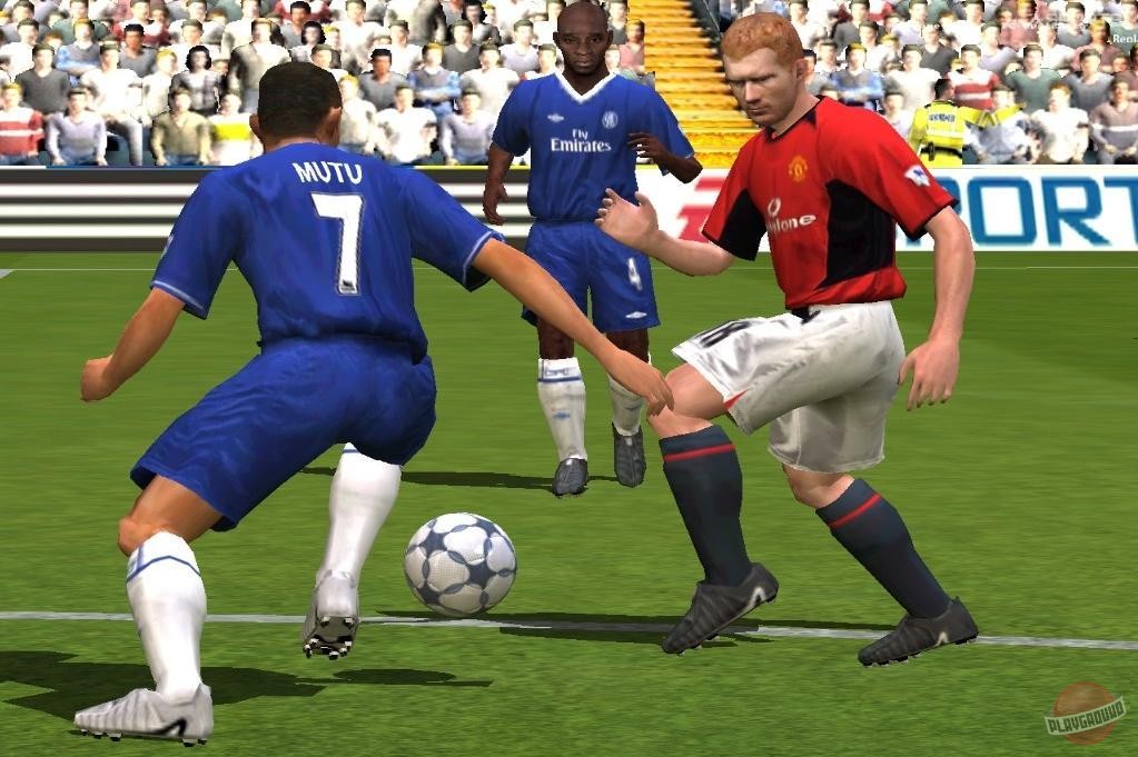 Скриншот из игры FIFA 2005 - 9