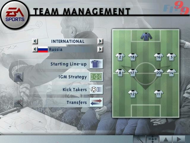 Скриншот из игры FIFA 99 - 30