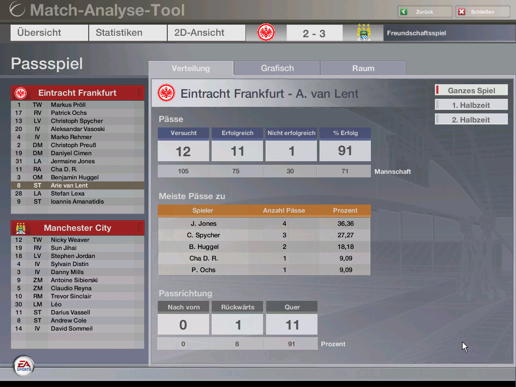 Скриншот из игры FIFA Manager 06 - 2