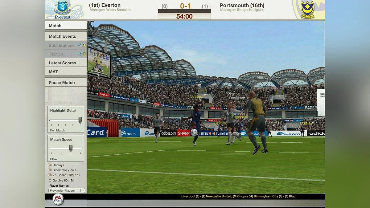 Скриншот из игры FIFA Manager 06 - 4
