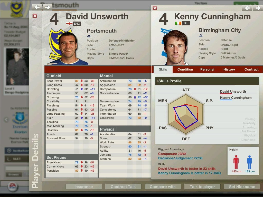 Скриншот из игры FIFA Manager 06 - 38