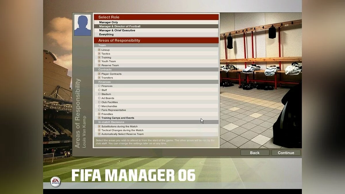 Скриншот из игры FIFA Manager 06 - 34