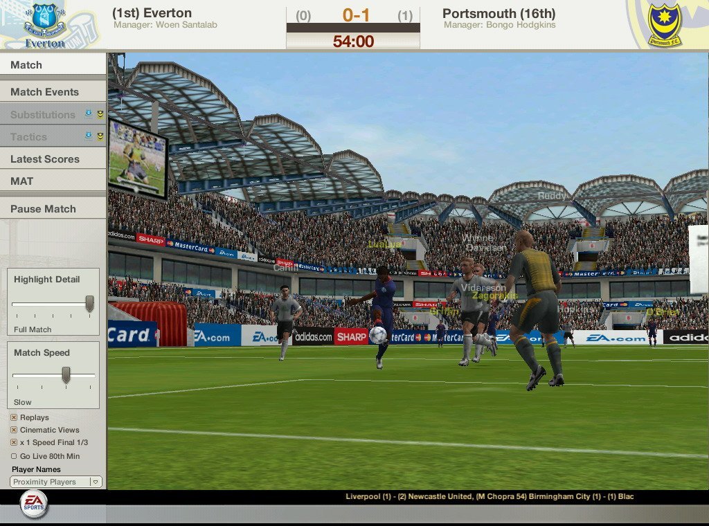 Скриншот из игры FIFA Manager 06 - 35