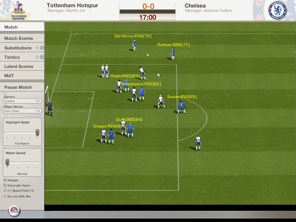 Скриншот из игры FIFA Manager 06 - 107