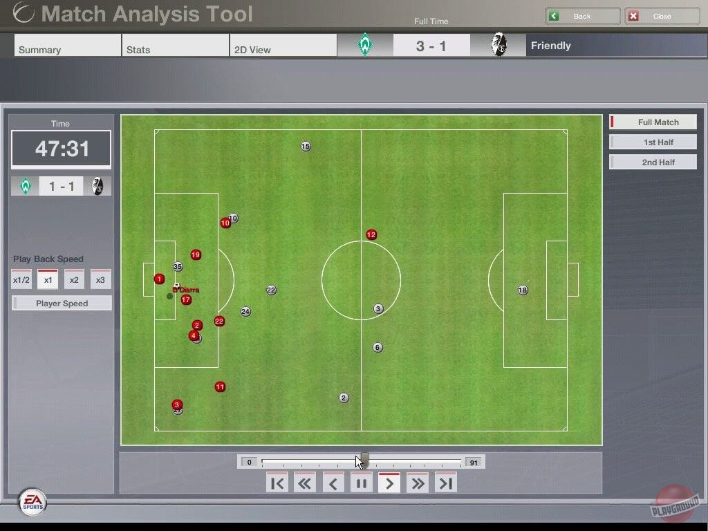 Скриншот из игры FIFA Manager 06 - 15
