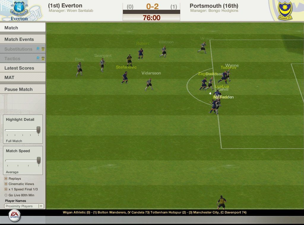 Скриншот из игры FIFA Manager 06 - 140