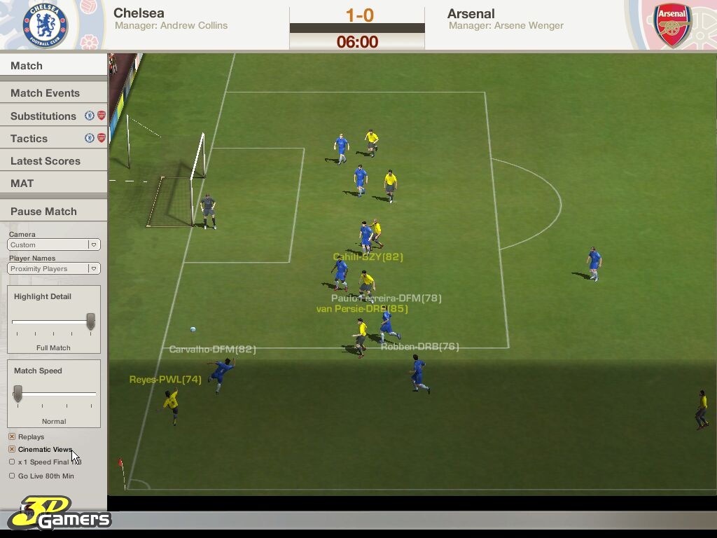 Скриншот из игры FIFA Manager 06 - 76