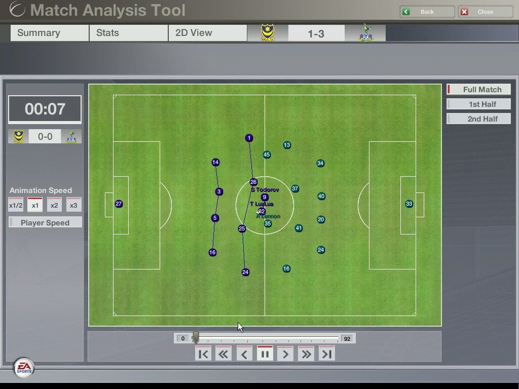 Скриншот из игры FIFA Manager 06 - 82