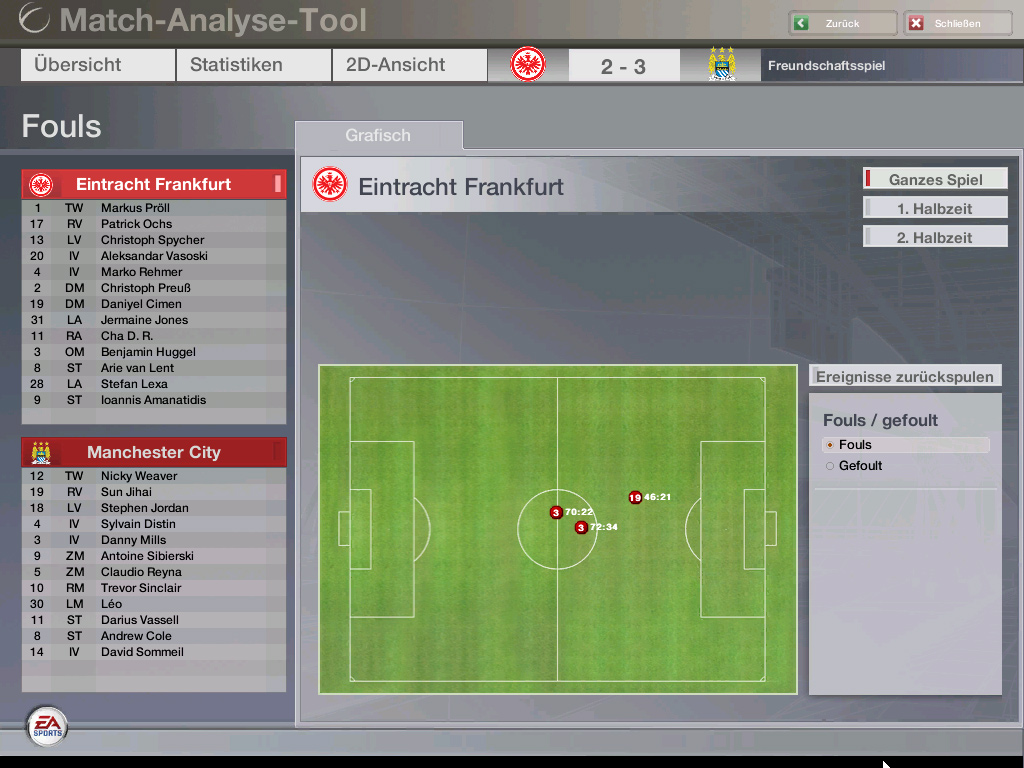Скриншот из игры FIFA Manager 06 - 170