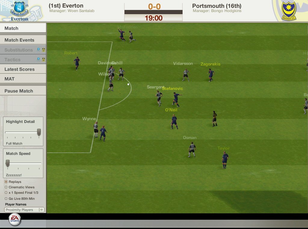 Скриншот из игры FIFA Manager 06 - 110