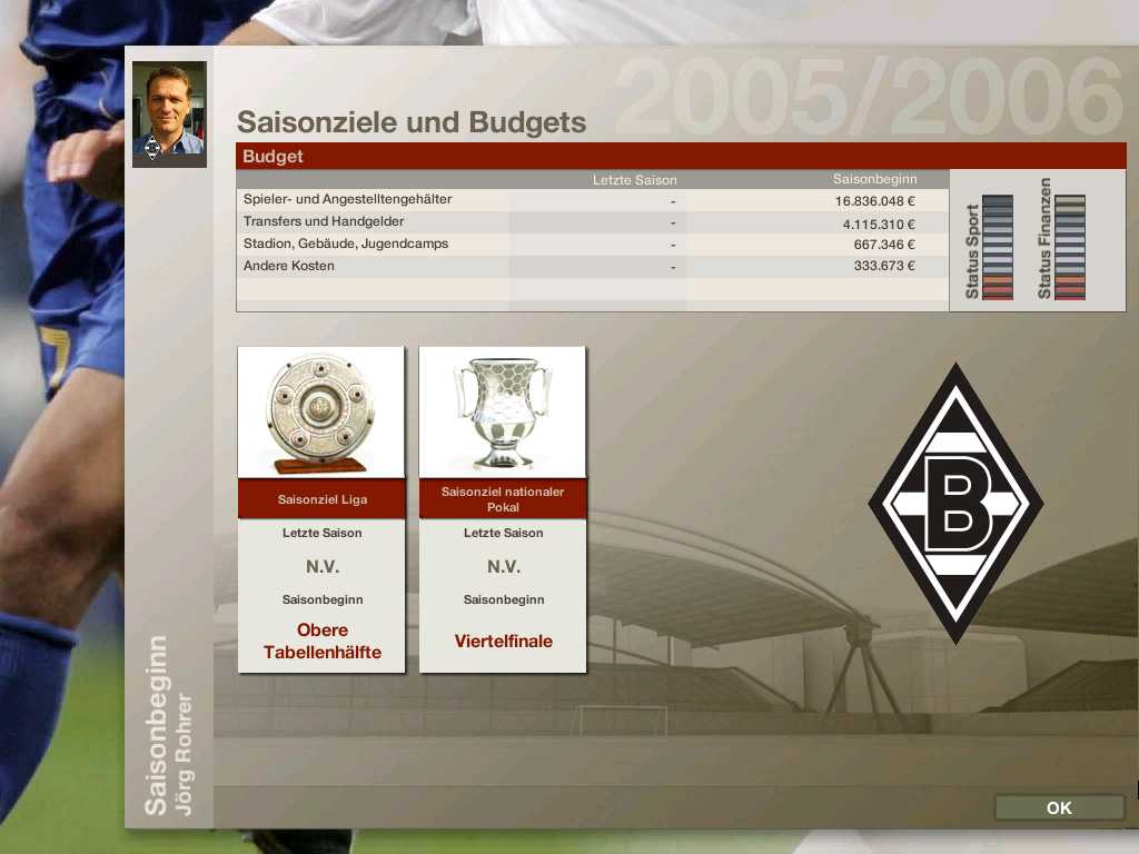Скриншот из игры FIFA Manager 06 - 51
