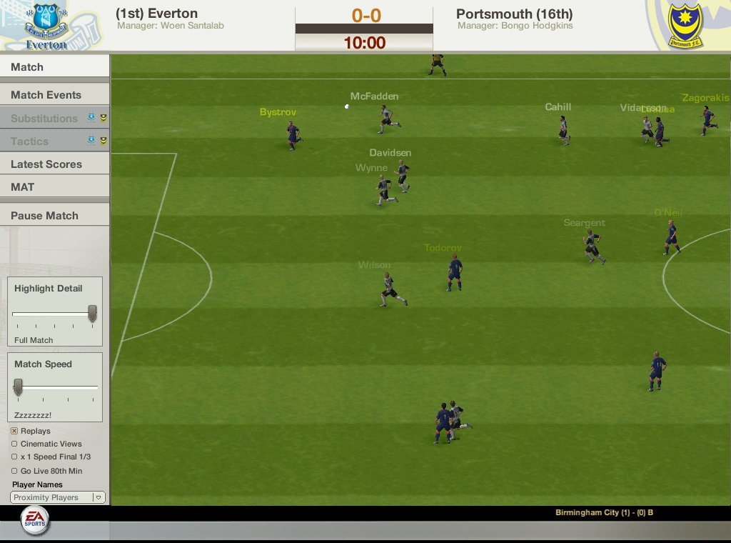 Скриншот из игры FIFA Manager 06 - 86
