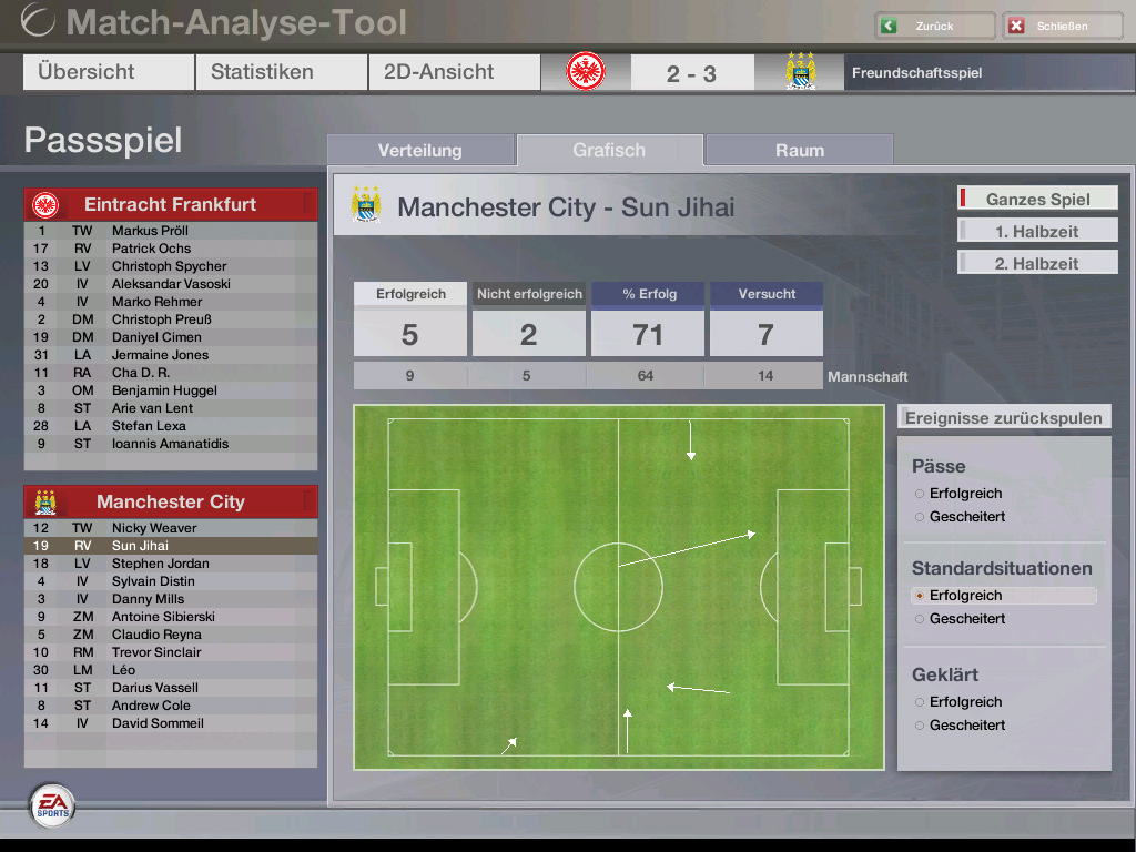 Скриншот из игры FIFA Manager 06 - 23