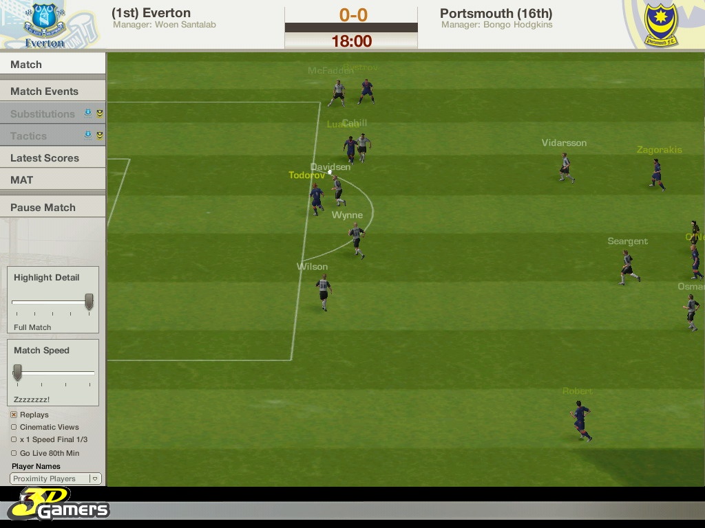 Скриншот из игры FIFA Manager 06 - 10
