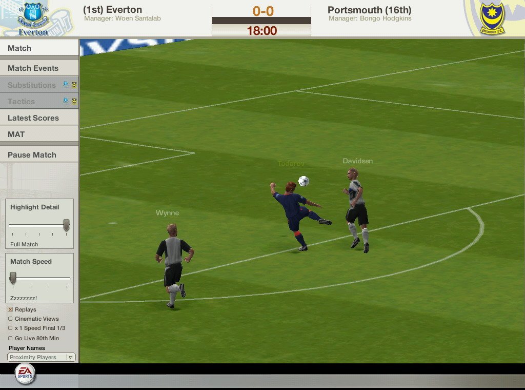 Скриншот из игры FIFA Manager 06 - 7