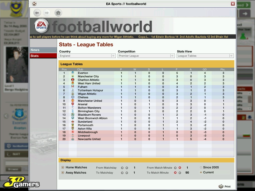Скриншот из игры FIFA Manager 06 - 72