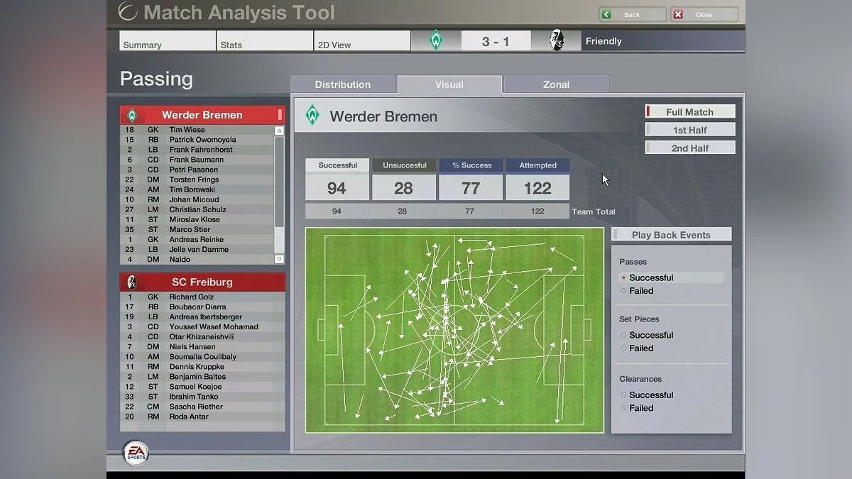 Скриншот из игры FIFA Manager 06 - 31